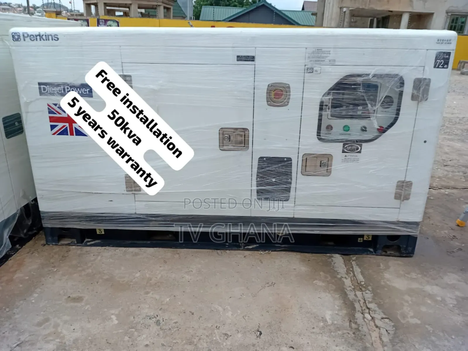 Powerastra 50kva Silent Perkins 50kva Diesel