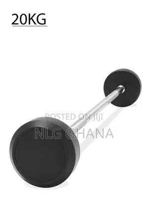 20kg Fixed Barbell Weights, Straight Steel Bar Hj_00205_20kg