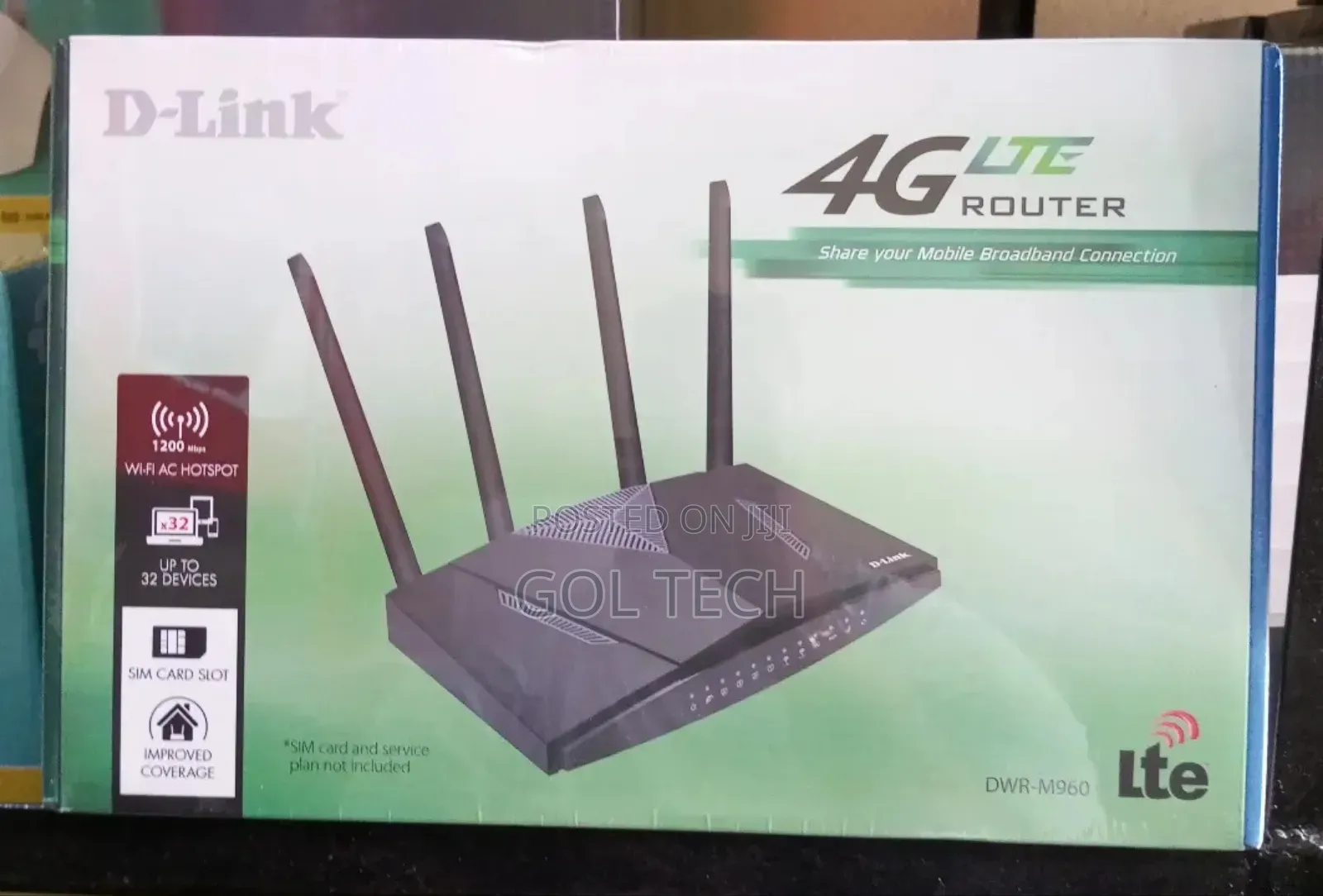 4g Universal Sim Router Dlink DWR-M960 Lte Router 1200mbps