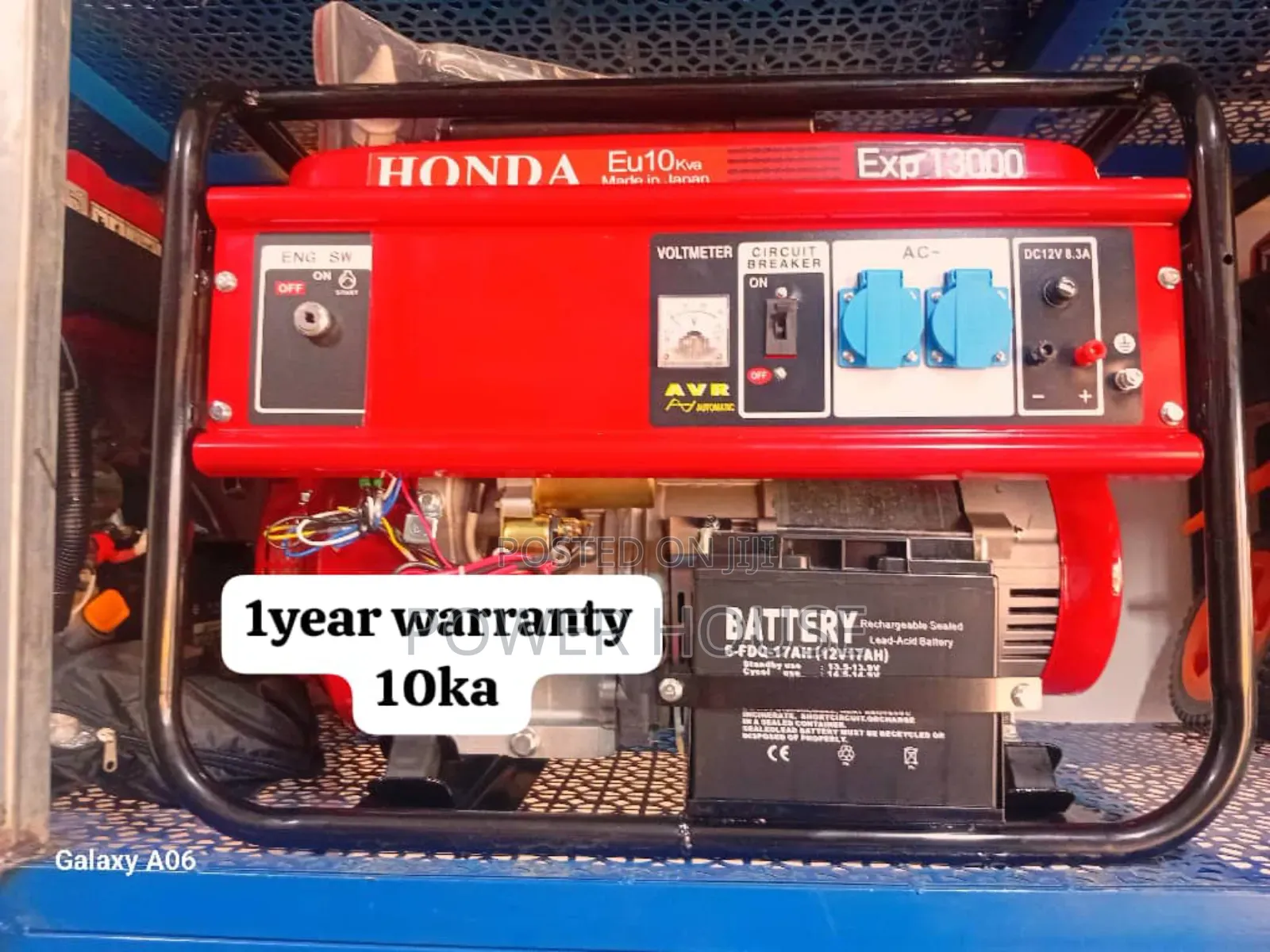 Zenith Vault Honda Pertrol Generator 10kv