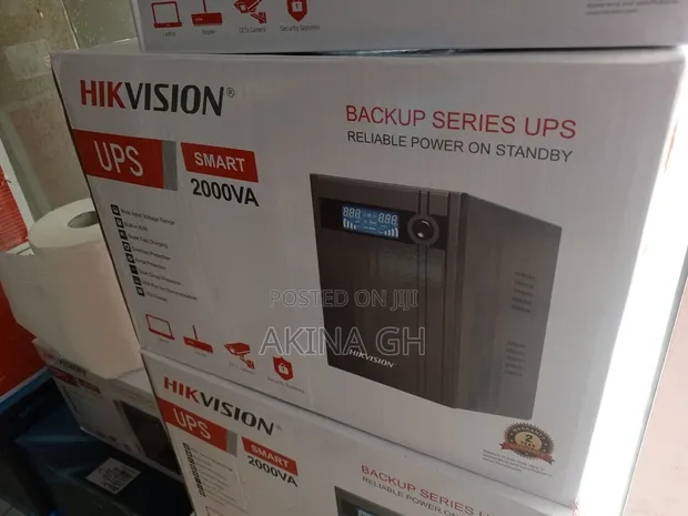 Hikvision 2000va Smart Back Up Ups 1200w 4