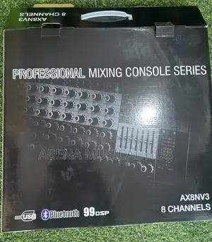 Ax8nv3 8 Channels Mixing Console and Aux Paths Plus Effects