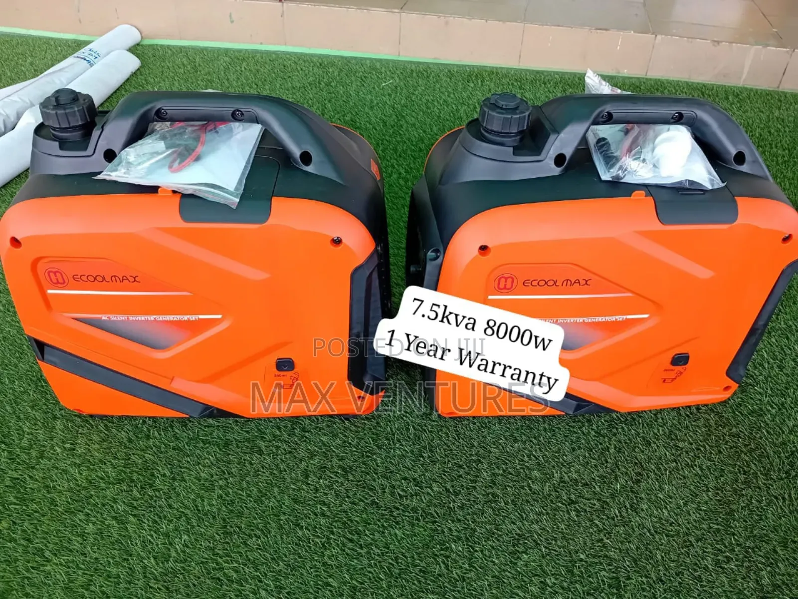 Ecoolmax Gasoline 7.0kva Generator Onyxring Gasoline