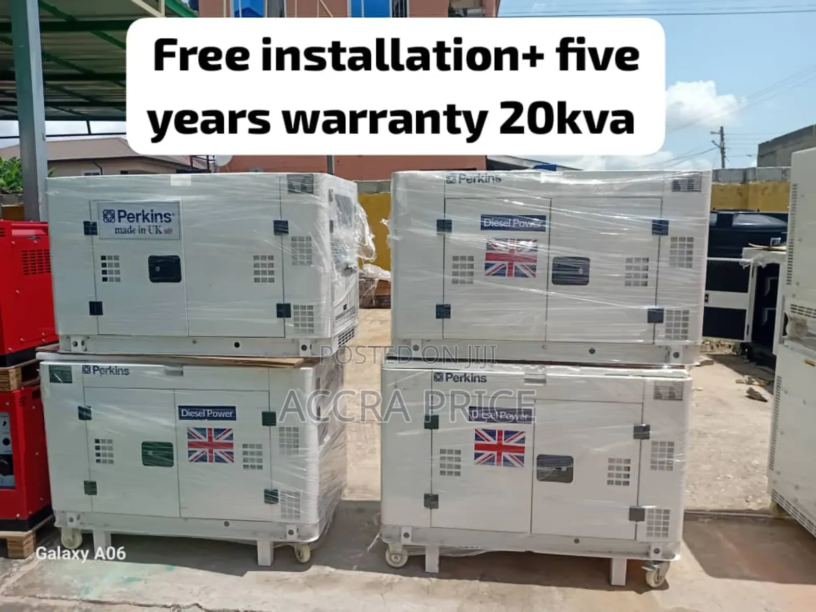 Generator Prodigy From Perkins Diesel Machine 20kva Perkins