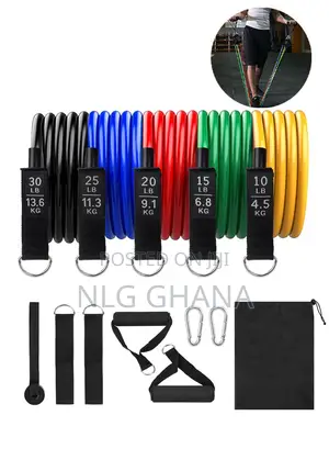 11pcs Resistance Bands Set Elastic Workout
