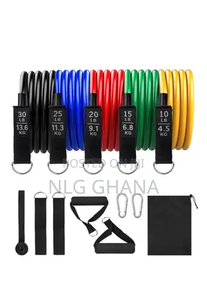 11pcs Resistance Bands Set Elastic Workout