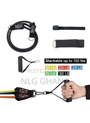 11pcs Resistance Bands Set Elastic Workout