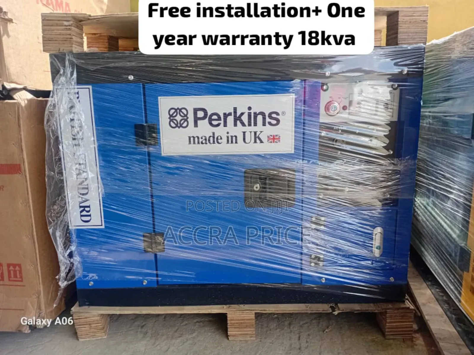 Generator Prodigy From Perkins Diesel Machine 18kva Perkins