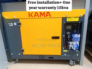 Generator Prodigy From Kama Diesel Machine 15kva Kama
