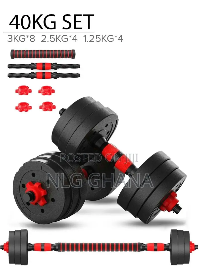 40kg 2-in-1 Adjustable Dumbbells Set Hj_00062_40kg_a