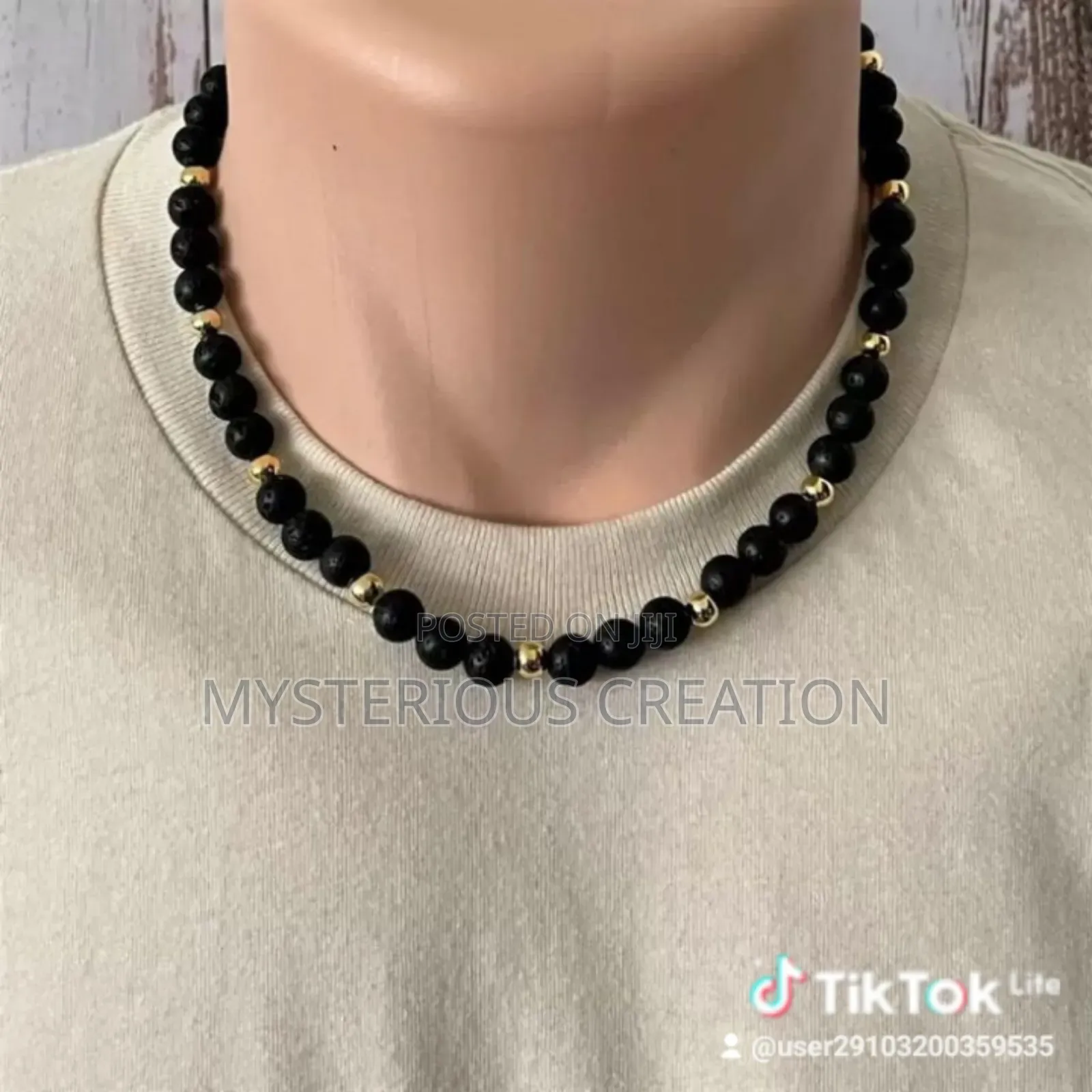 Beaded Necklace for Men