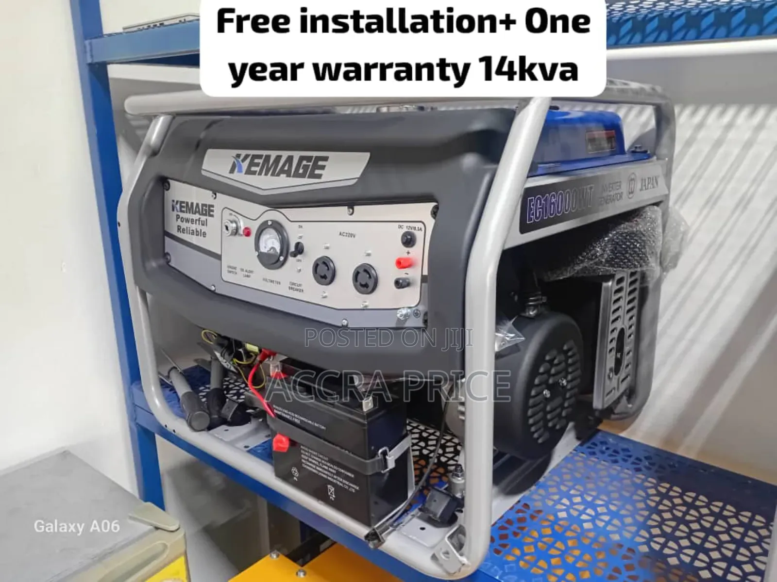 Generator Prodigy From Kemage Petrol Machine 14kva Kemage