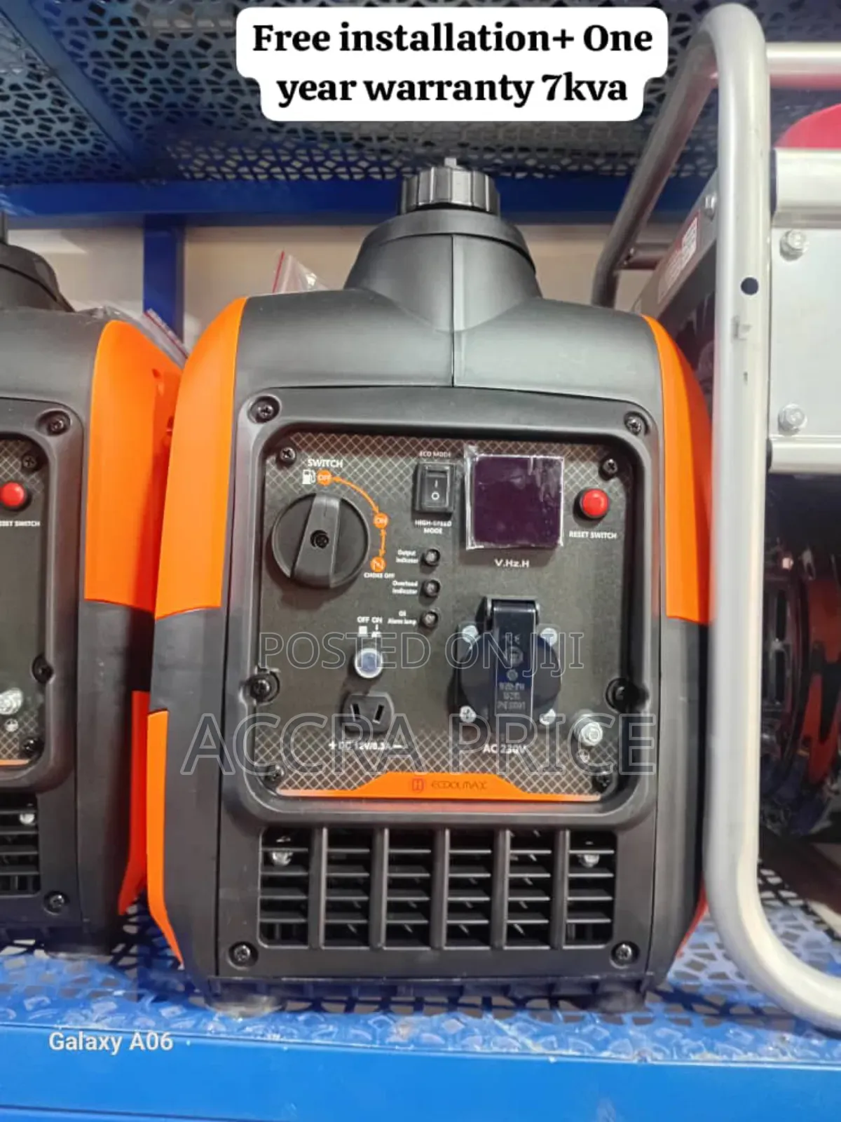 Generator Prodigy From Japan Petrol Machine 7kva Ecoolmax