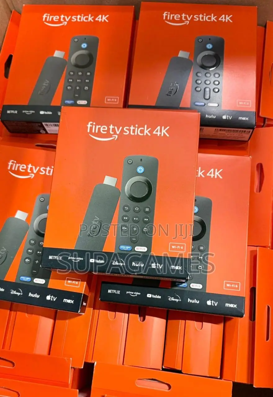 Amazon Fire Stick 4k Wi-fi 6 Alexa Voice Remote