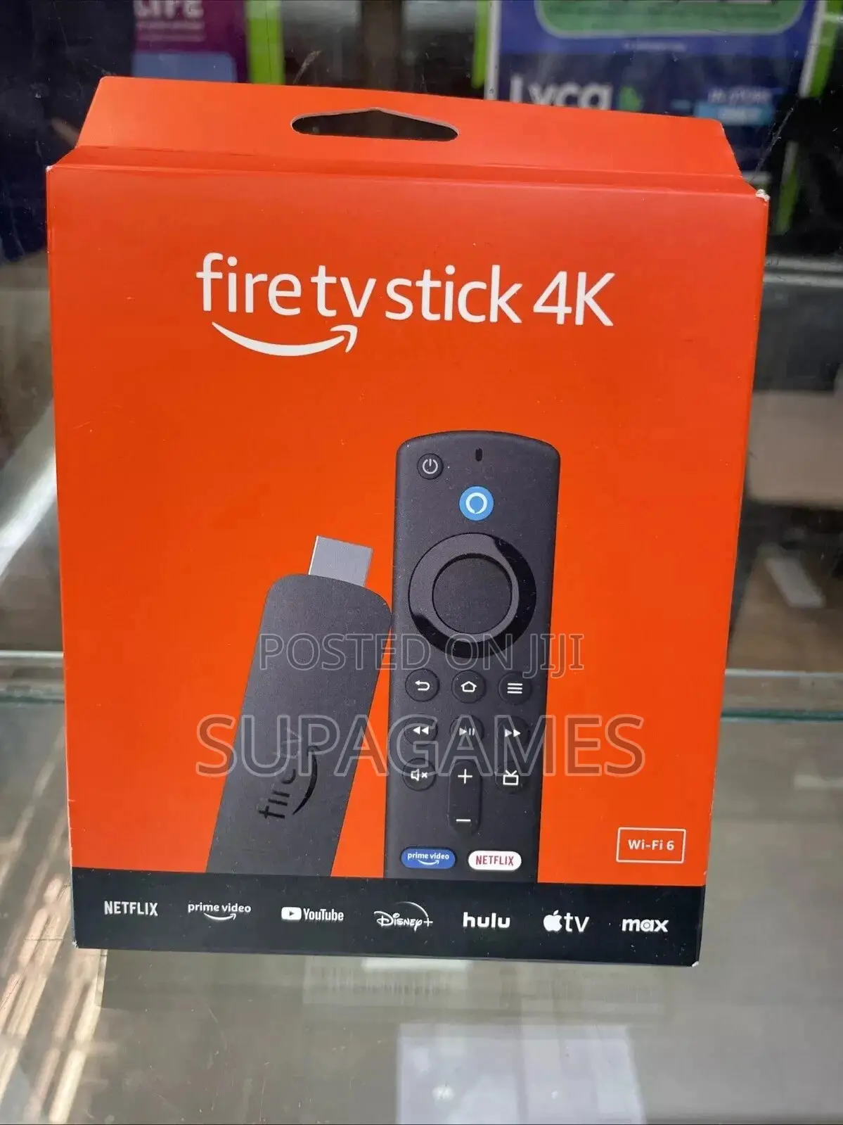 Amazon Fire Stick 4k Wi-fi 6 Alexa Voice Remote