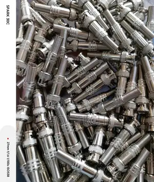 BNC Connector for CCTV Camera Silver