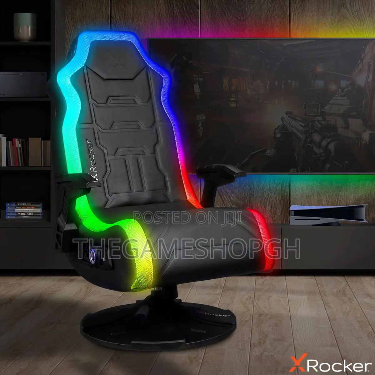 Xrocker RGB Gaming Speaker Chair