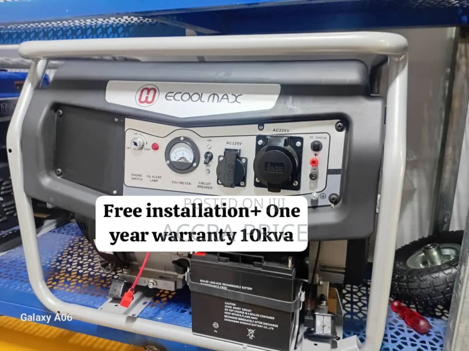 Energypower System Generator 10kva Diesel Ecoolmax Genset