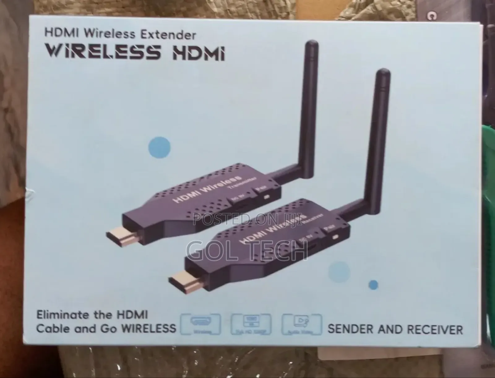 Hdmi Wireless Extender 100m Sender and Receiver