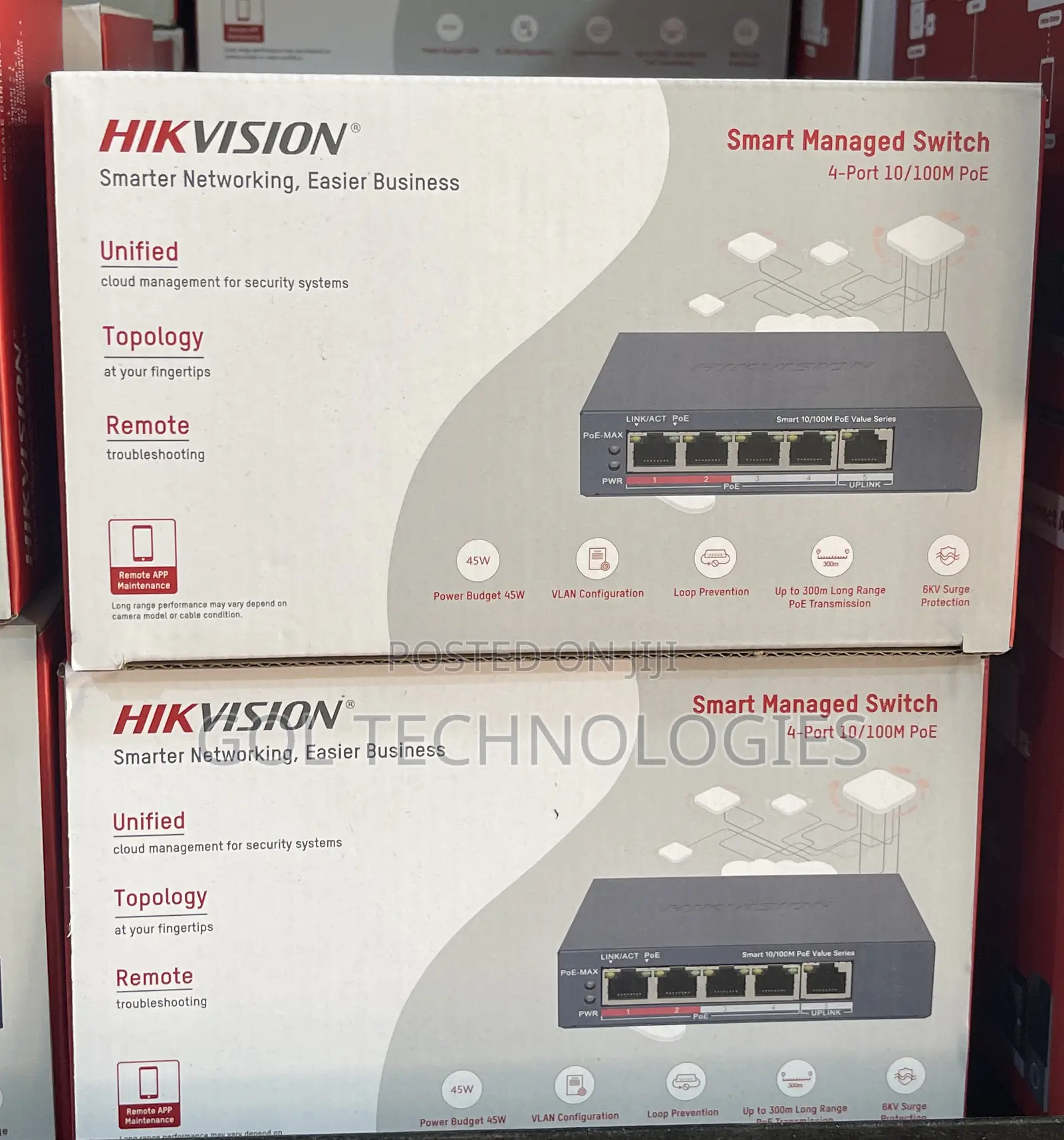 Hikvision Smart Managed Poe Switch Ds-3e1105p-Ei/M