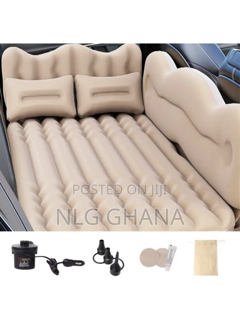 Car PVC Flocking Mattress Automatic Air Inflation Tvx17978