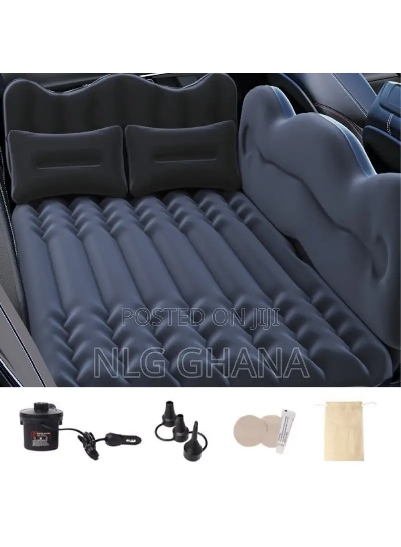 Car PVC Flocking Mattress Automatic Air Inflation Tvx17978