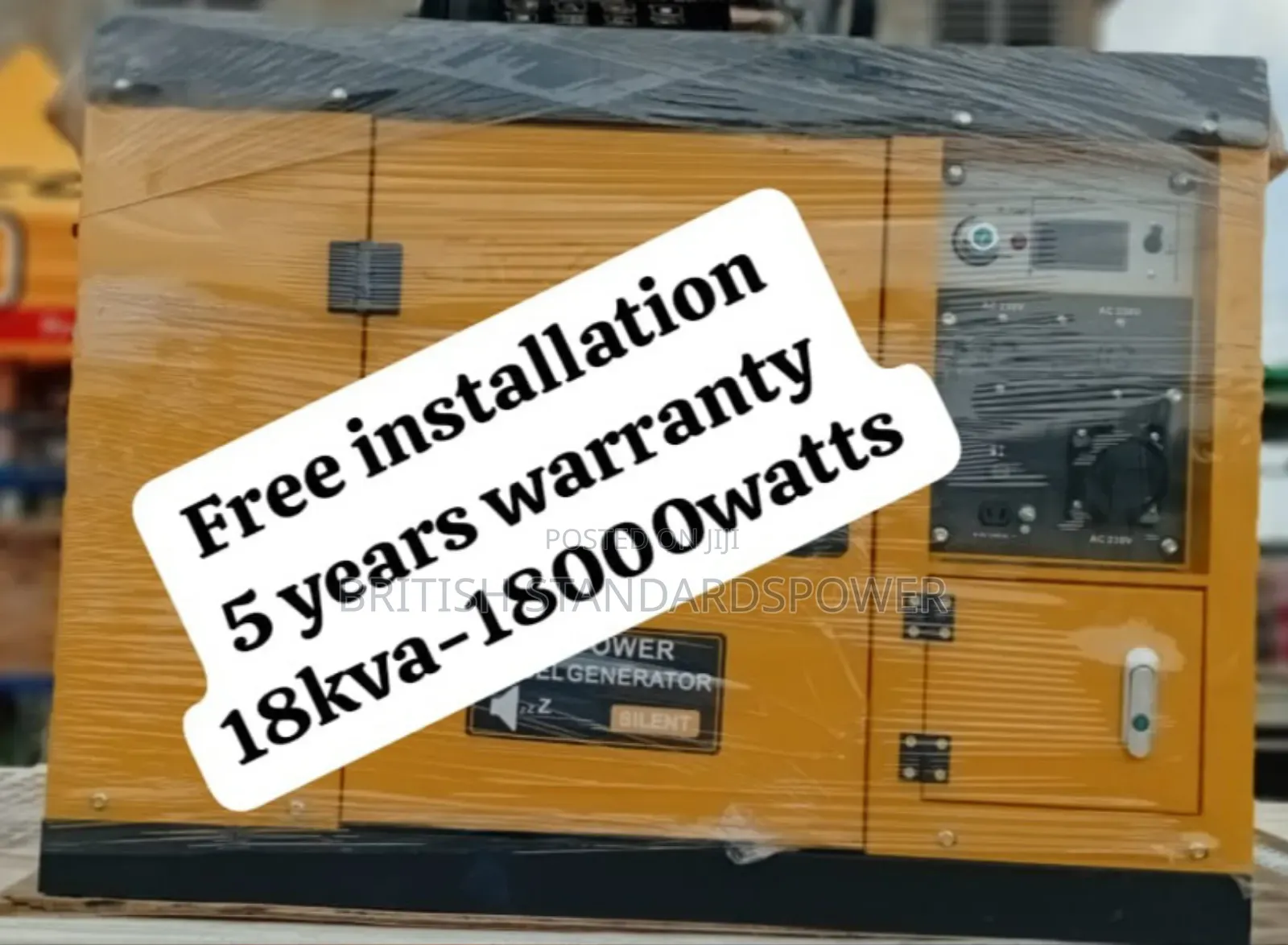 Clean Engine 18kva Diesel Generator