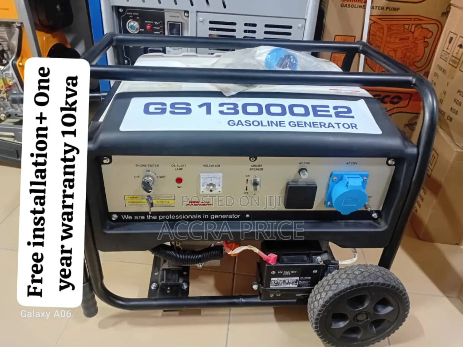 Generator Prodigy From Uk-D Petrol Machine 10kva Uk-D