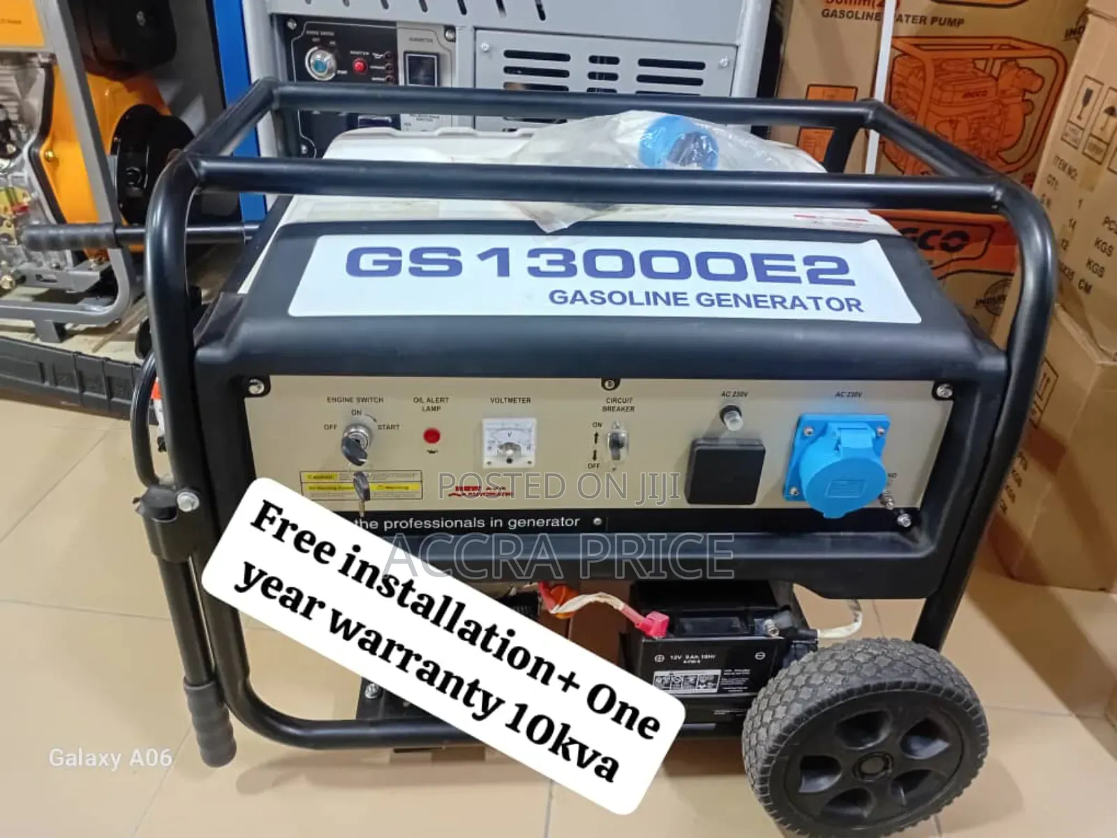 Energypower System Generator 10kva Petrol Uk-D Genset