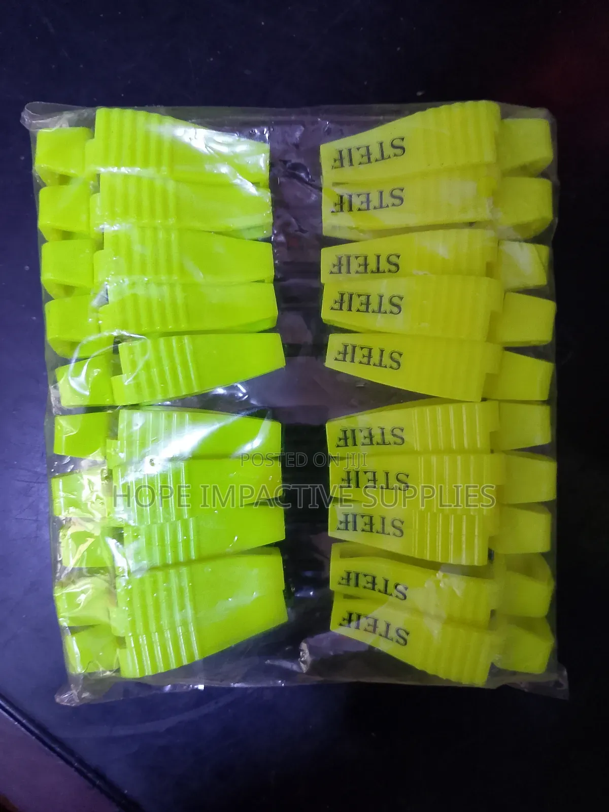 Quality Gloves Clips: (Steif Brand).