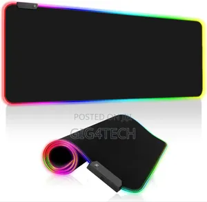 Photo - RGB Mouse Pad With Braided Cable, Large