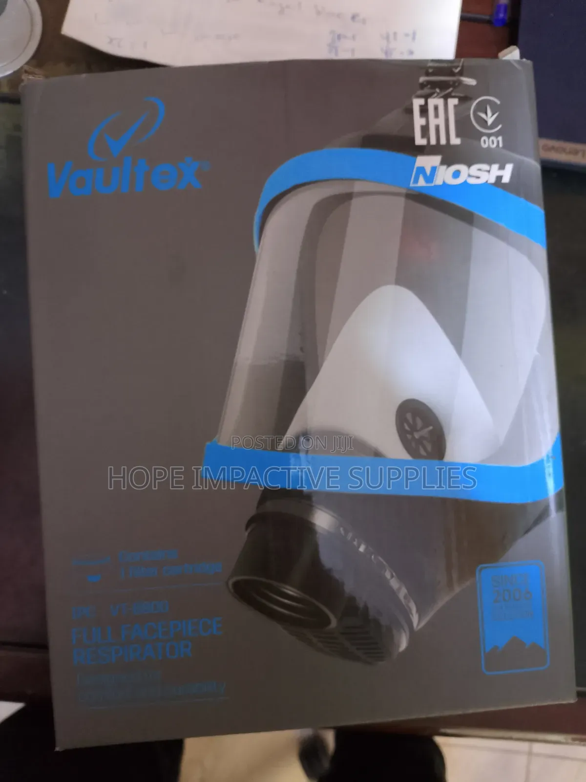 Full Face Mask With Cartridge.