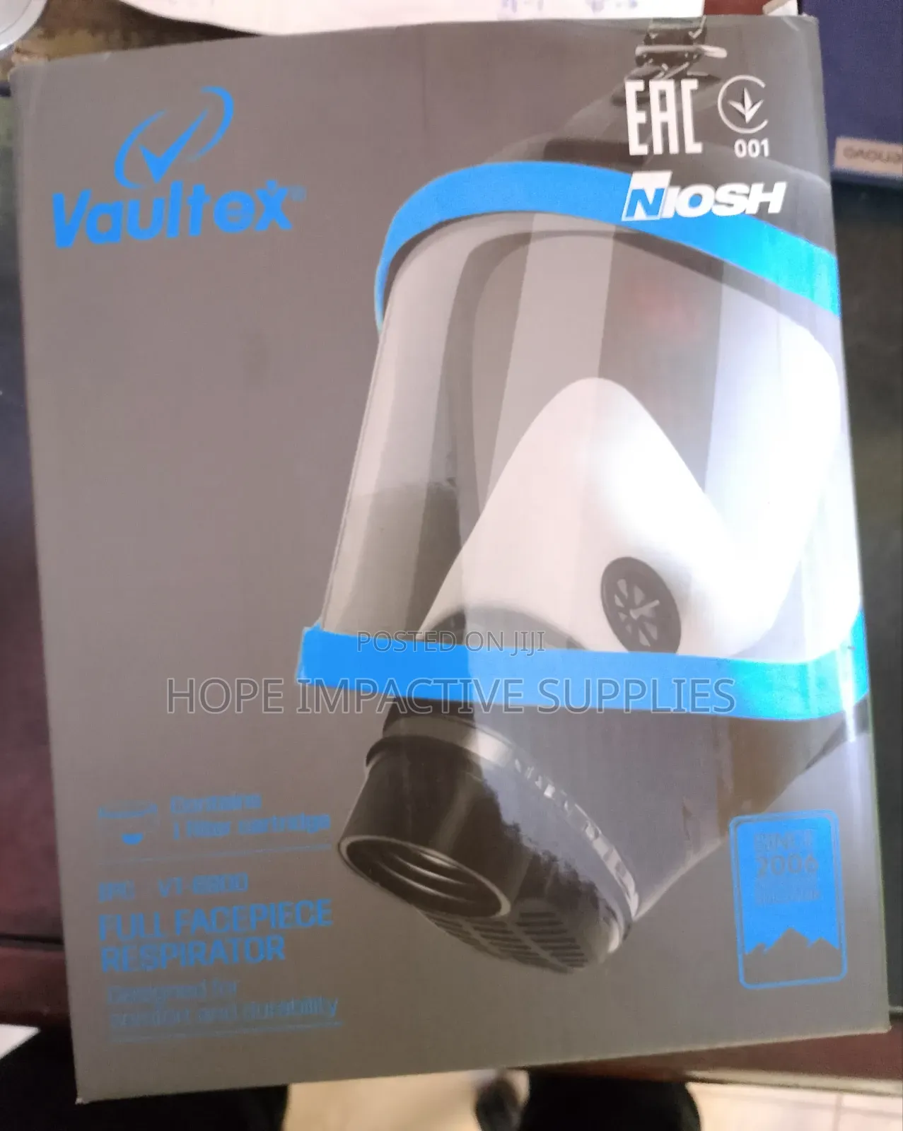Full Face Mask With Cartridge.