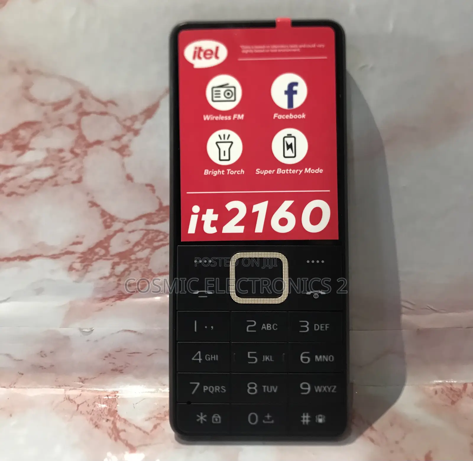 New Itel it2160 Black