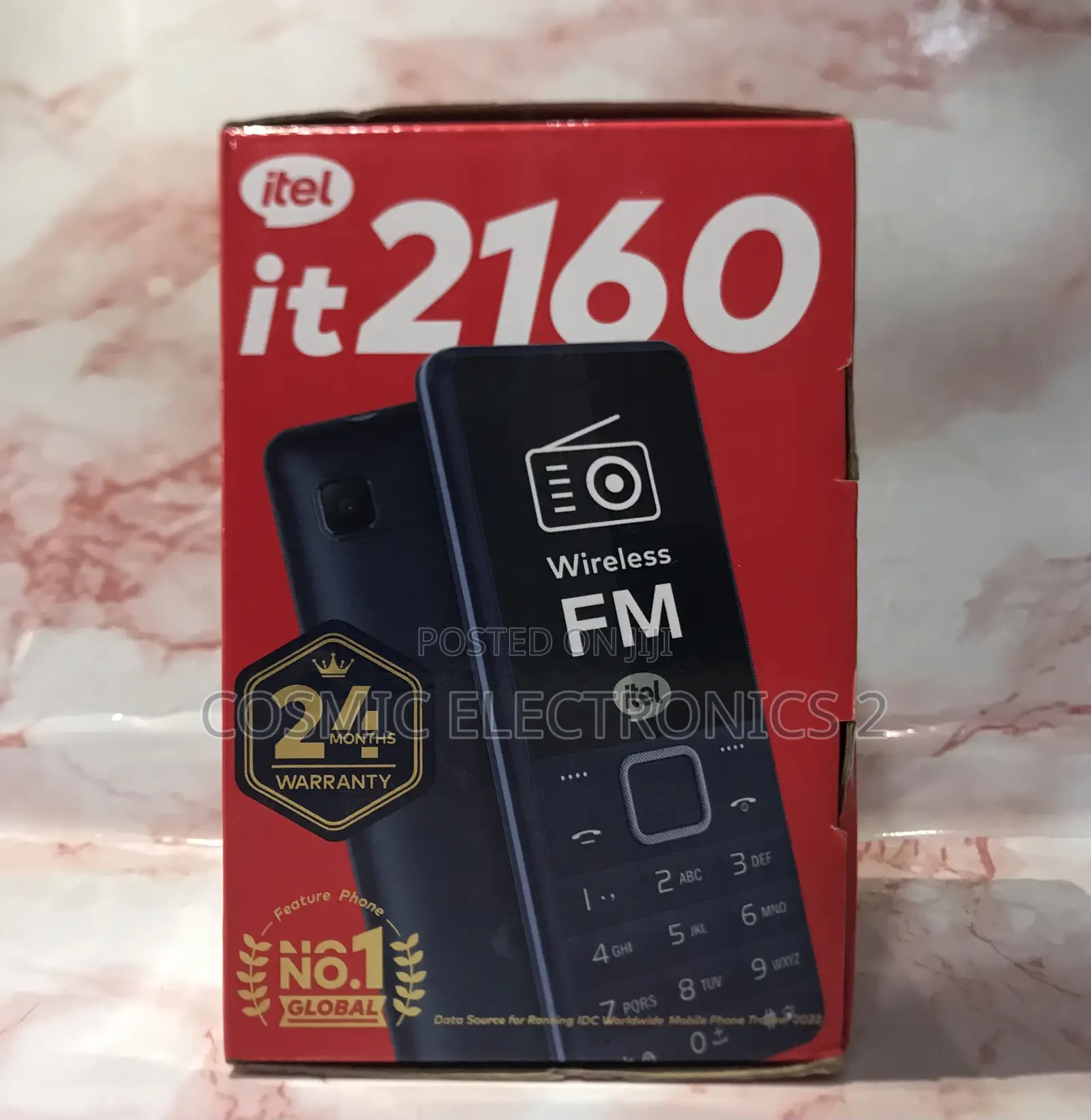 New Itel it2160 Black