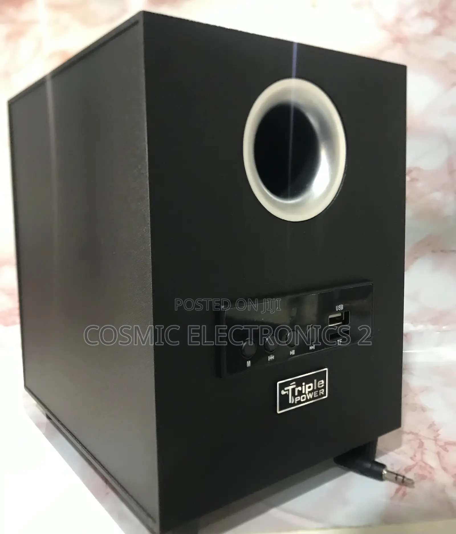 Triple Power Led Display C10 Speaker With Remote Control