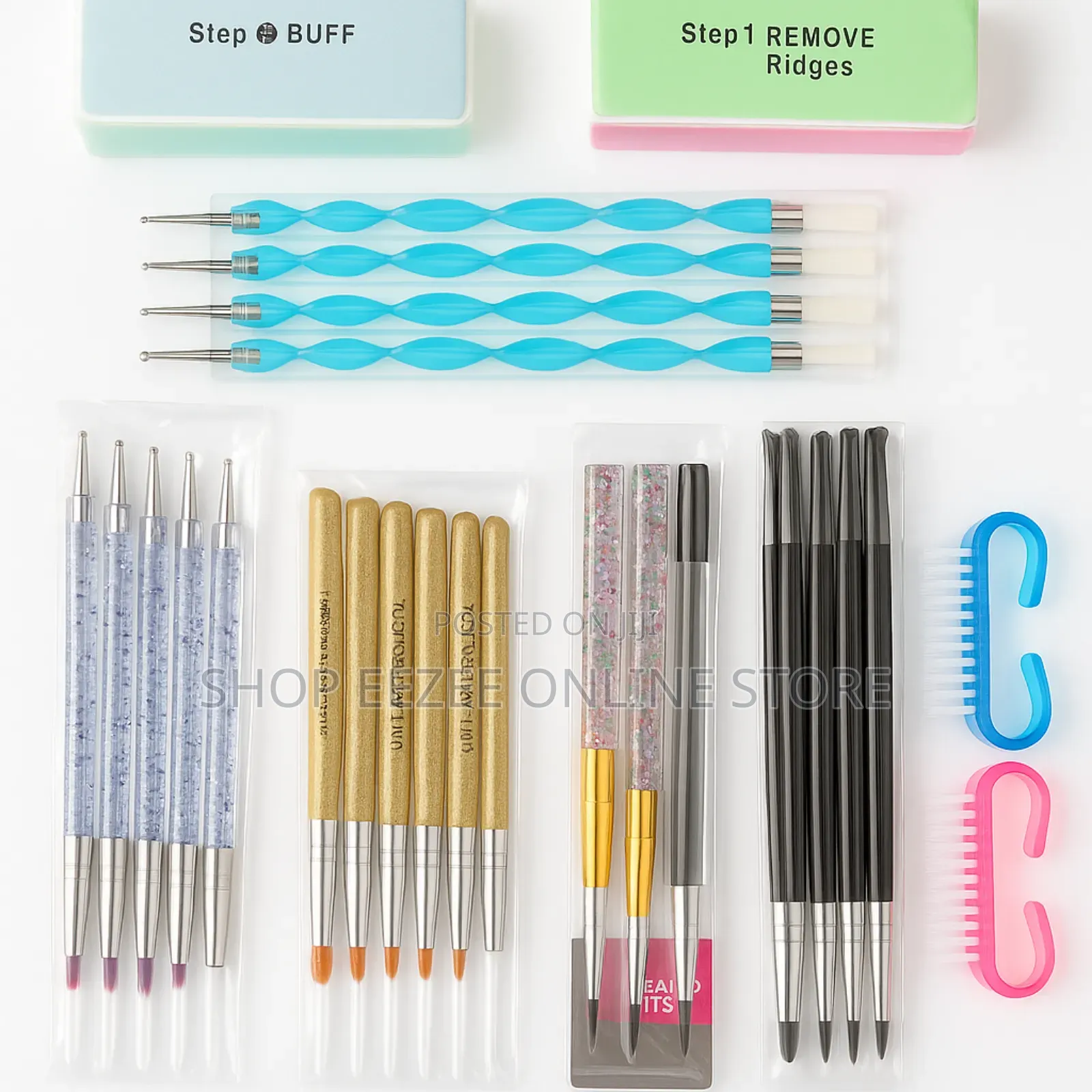 Full Nail Art Brush Set / Salon Acrylic Nail Art Tool Set