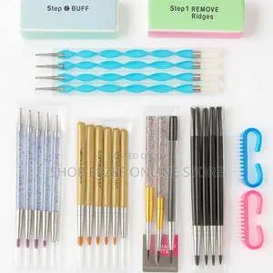 Full Nail Art Brush Set / Salon Acrylic Nail Art Tool Set