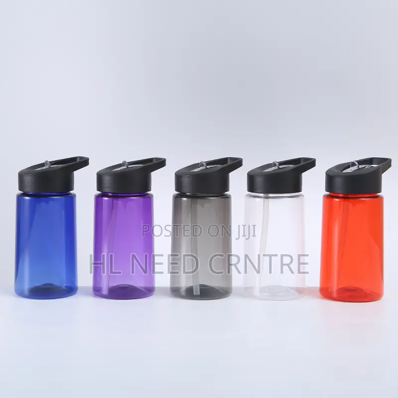 Bottle With Straw