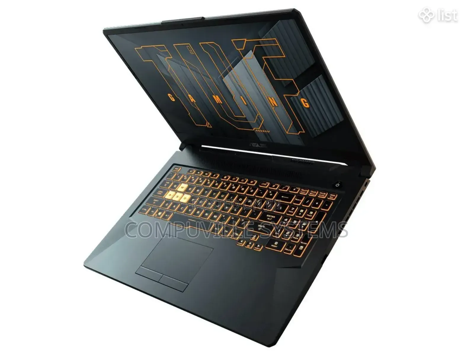 New Laptop Asus TUF Gaming F16 8GB AMD Ryzen 7 SSD 512GB