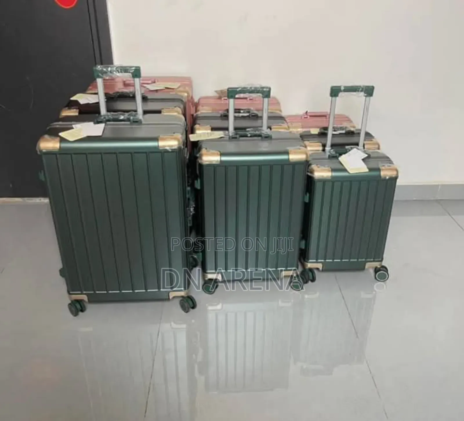 Anti - Crack Trolley Suitcase Traveling Luggage Bag