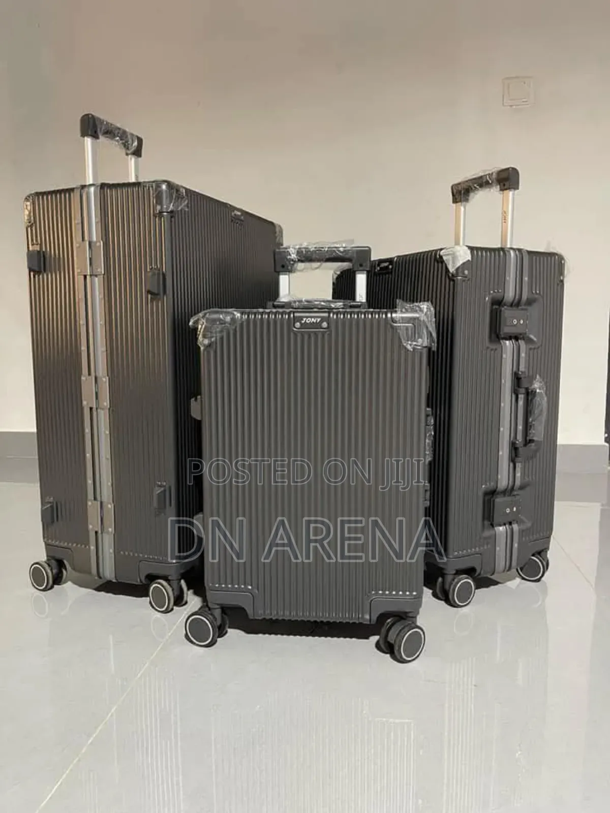 Anti - Crack Trolley Suitcase Traveling Luggage Bag