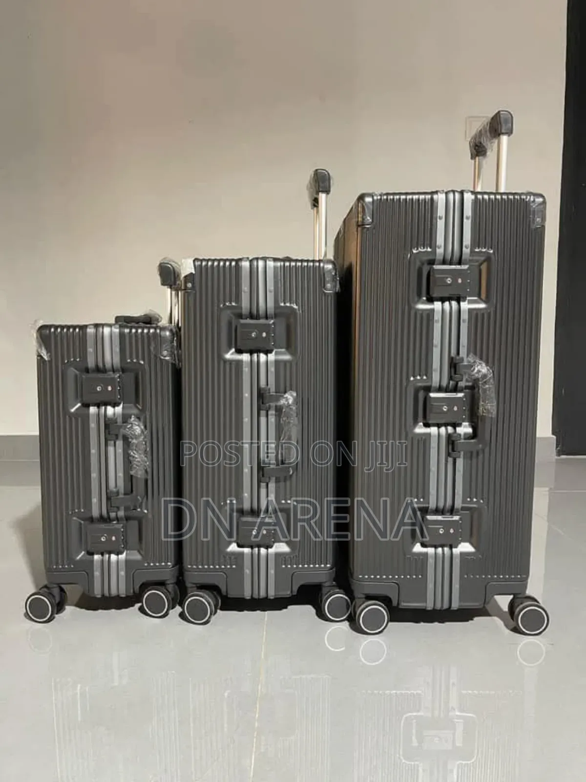 Anti - Crack Trolley Suitcase Traveling Luggage Bag