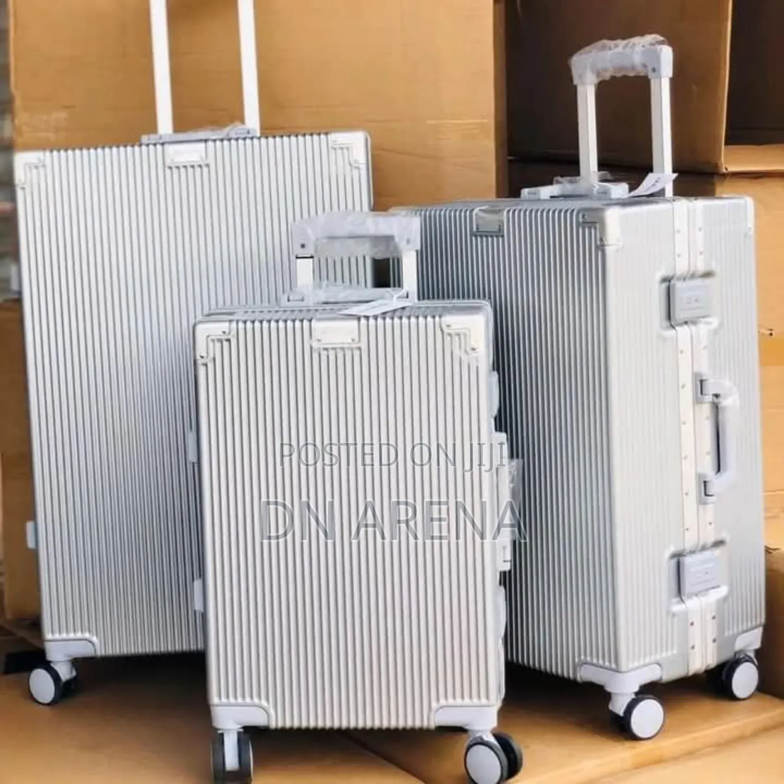 Anti - Crack Trolley Suitcase Traveling Luggage Bag