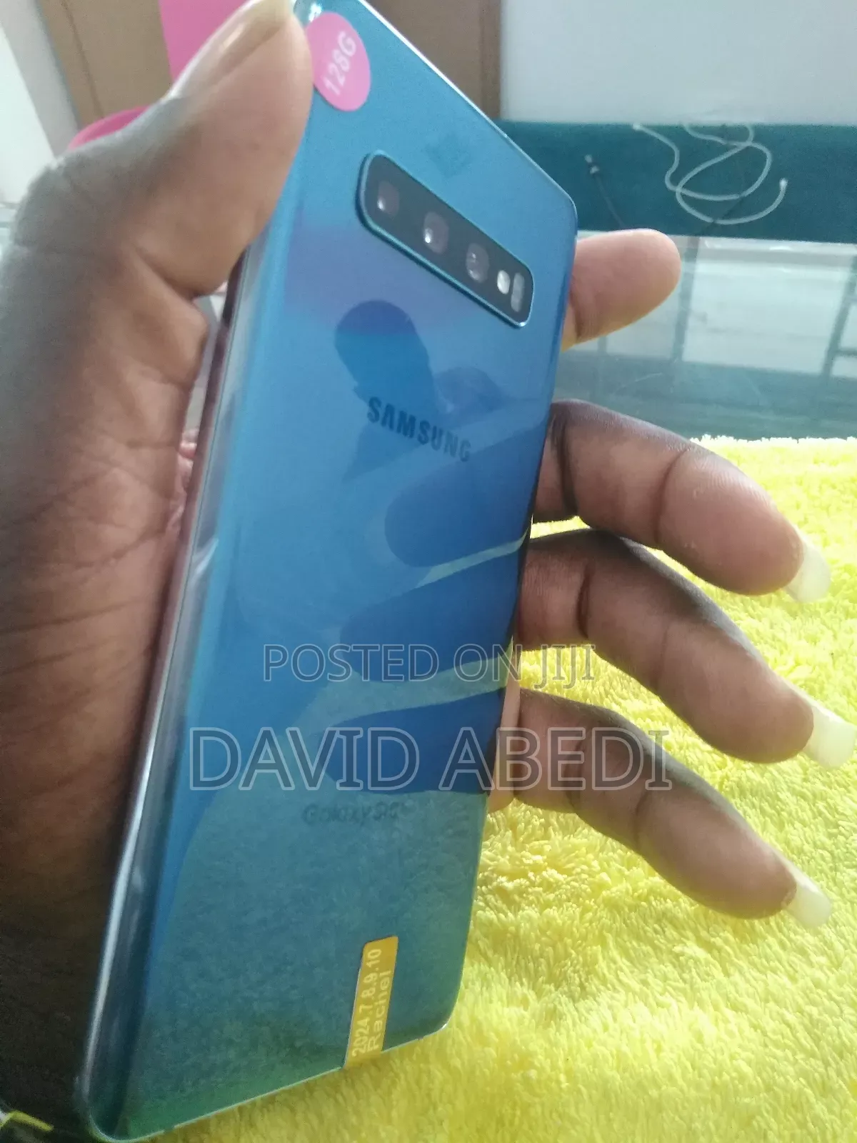 New Samsung Galaxy S10 Plus 128 GB Blue