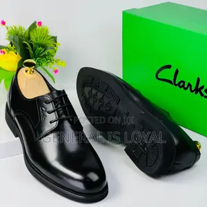 Clarks Black Executive Shoe