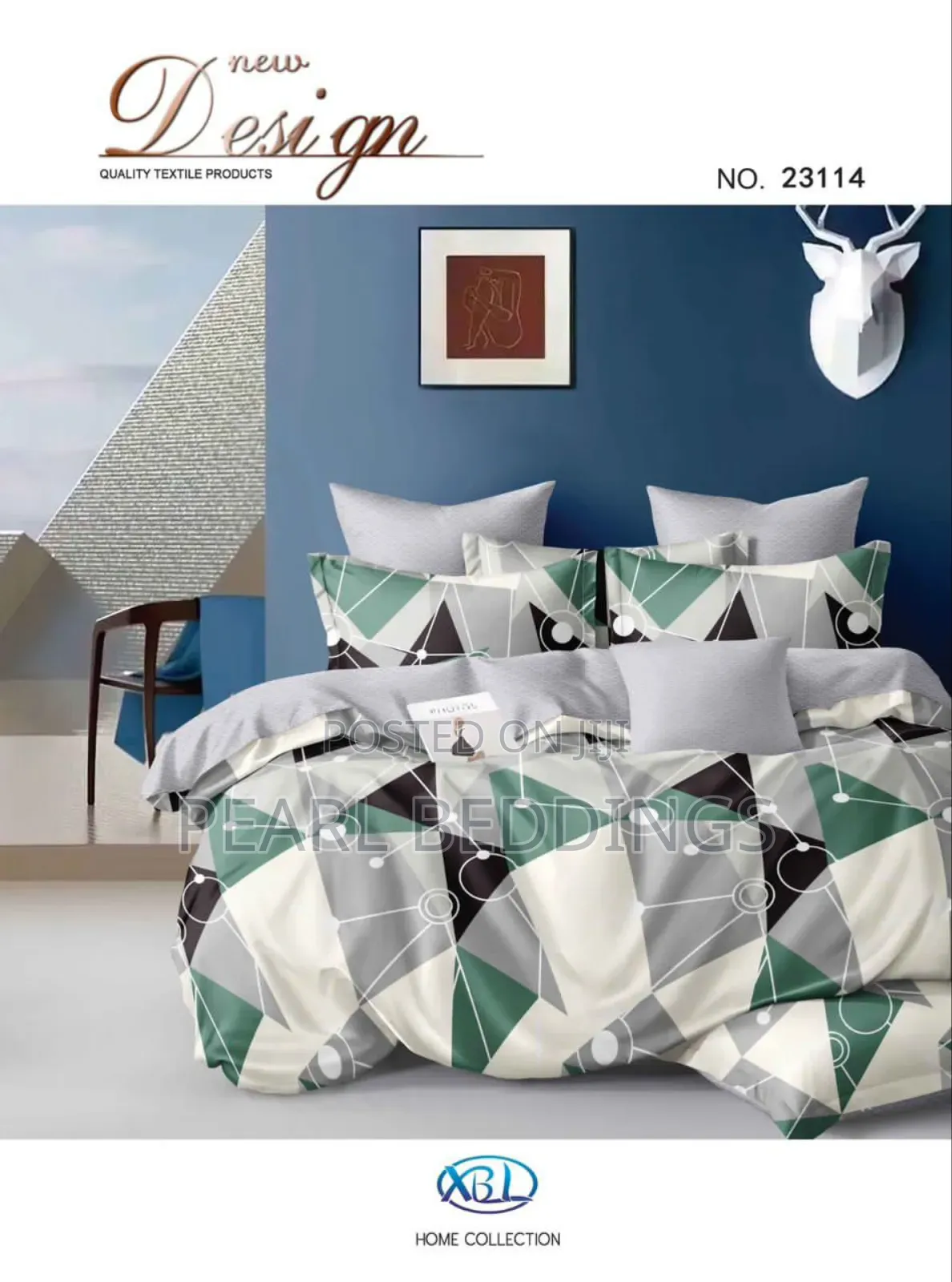 7pcs Quality Luxurious Cotton Duvet Set Available in Designs