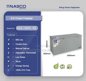 Large Nasco 800 Litre Chest Freezer Nas-1200fl-Dd