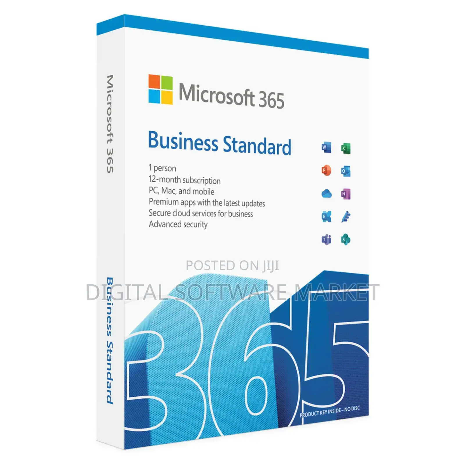 Microsoft Office 365 Business Standard 1 Year 5 Devices
