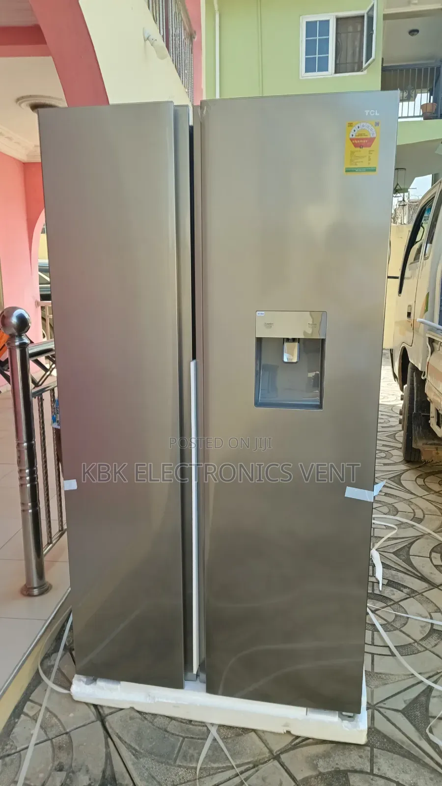 Tcl  530ltr Side/Side Refrigerator Water Dispenser